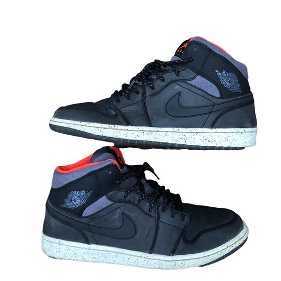 RARE 2015 Nike Air Jordan 1 Mid Holiday Size 12 - Picture 8 of 16